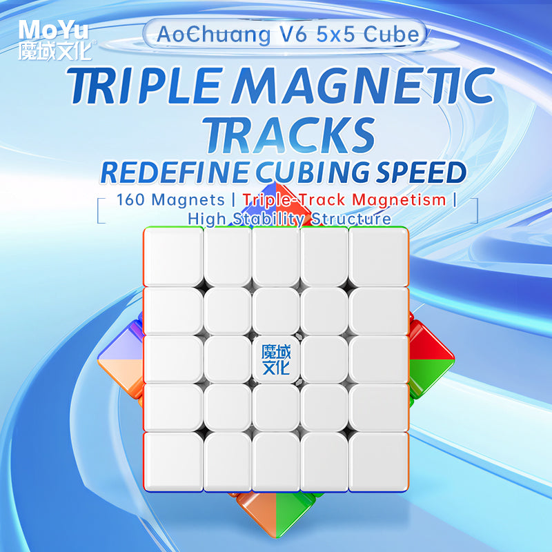 MoYu AoChuang V6 5x5 (Triple-Track + UV)