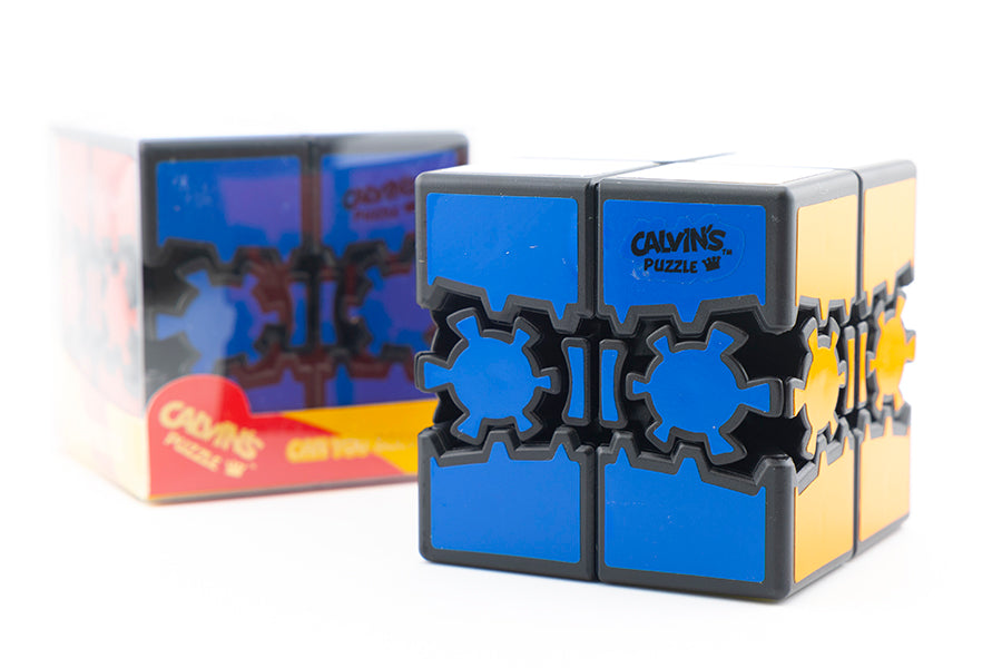 Bram & Oskar Gear 2x2 Cube Plus (6-Color Stickers) - Black