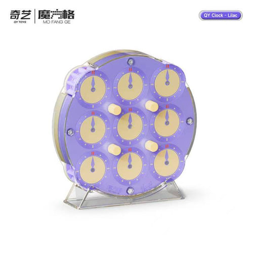 QiYi Magnetic Clock (2024 Edition - Lilac)