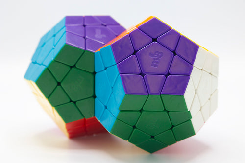 Jumbo Double Megaminx (9.0cm) - Stickerless (Bright)