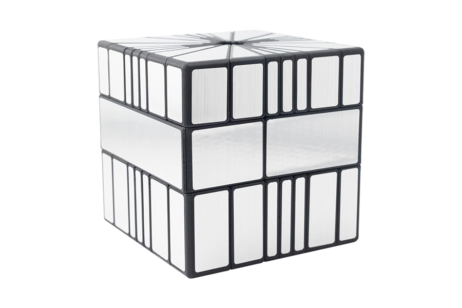 Mirror 3-Layers Square-5 Cube (Ge Mod) - Black (Silver)