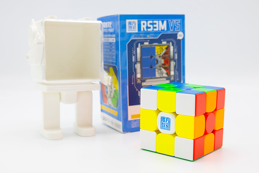 MoYu RS3 M V5 3x3 Magnetic Dual-Adjustment Magic Cube (Stickerless)