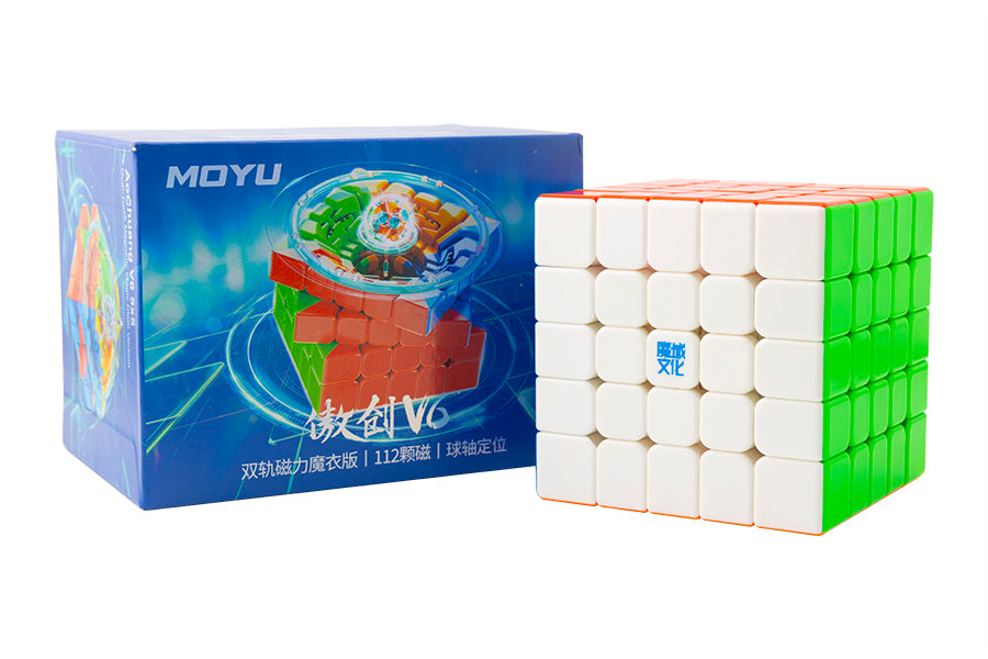 MoYu AoChuang V6 5x5 (Double-Track + UV) - Stickerless