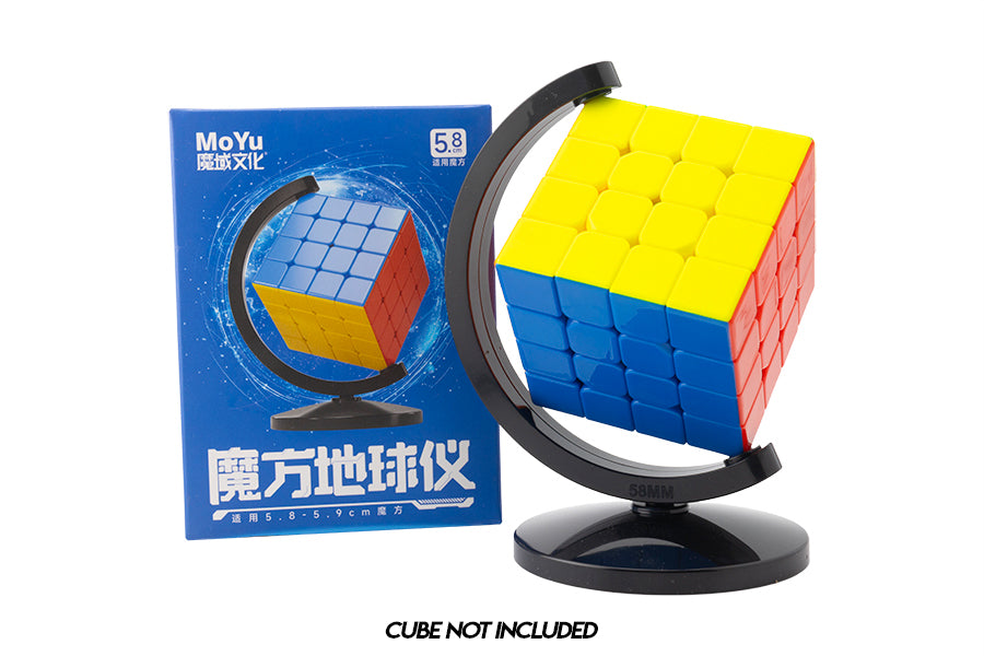 MoYu Globe Cube Stand (4x4) - Black