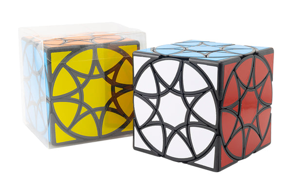 Multi-Star Wheel Cube - Black