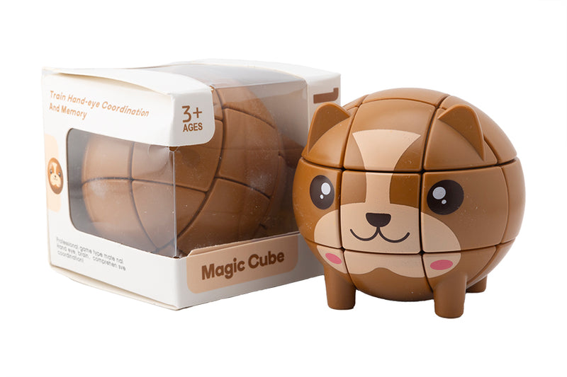 Pet Cube 3x3 - Brown