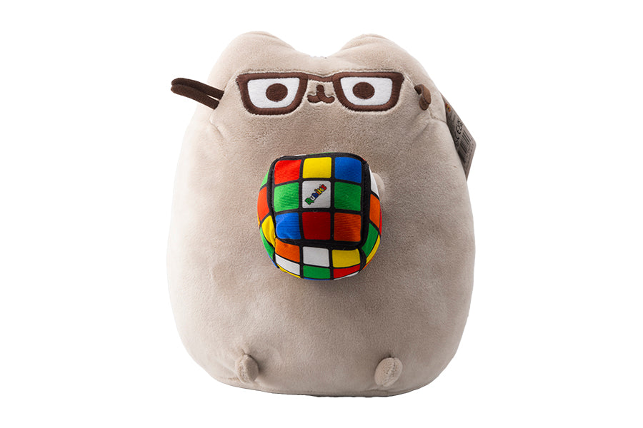 Pusheen with Rubik's Cube Plushie