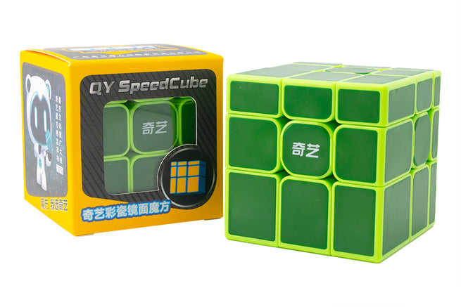 QiYi 3x3 Mirror Blocks (Tiled) - Green