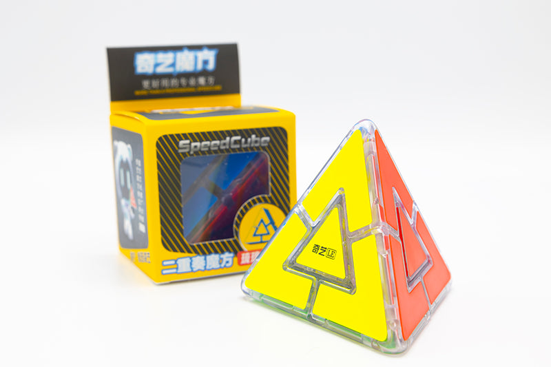 QiYi Pyraminx Duo (Limited Edition) - Transparent