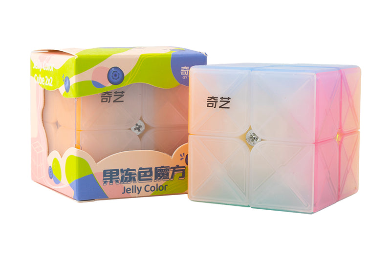 QiYi QiDi S 2x2 V2 (Jelly) - Transparent Stickerless