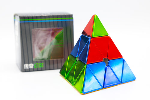 ShengShou Legend Pyraminx Magnetic (Metallic) - Stickerless (Bright)