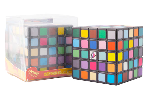 Sudoku Cube 5x5 (25-Color) V1 - Black