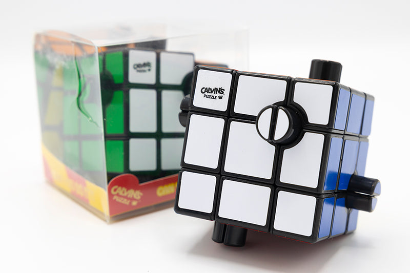 Tim Button Cube (1-Hole, 1/2) - Black