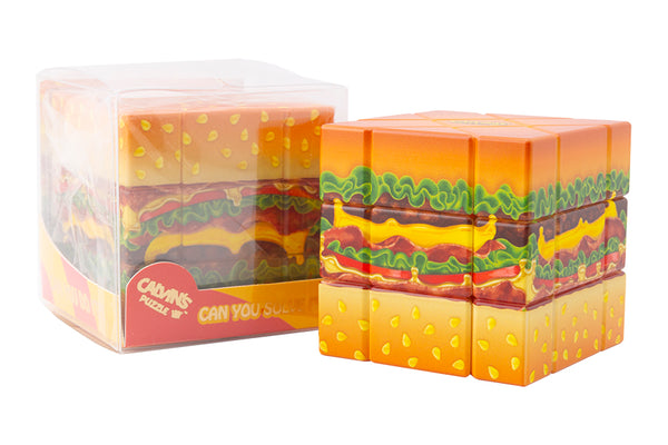 Yummy Golden Cheeseburger 3x3 Fisher Cube (Limited Edition)