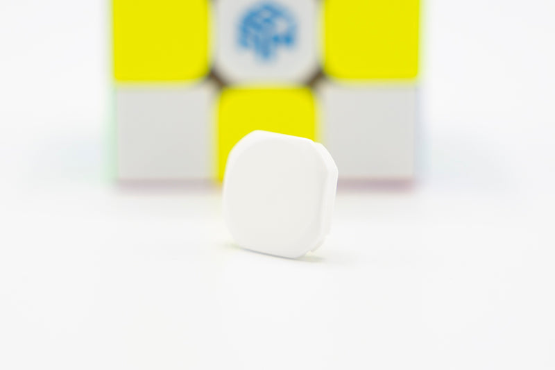 GAN 12/13 UV Blank Center Cap - White