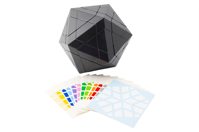 mf8 Icosaminx (12-Color Stickers) - Black