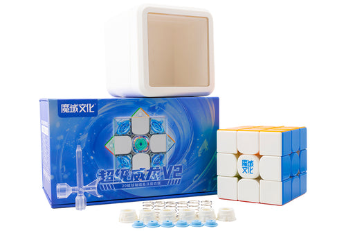 MoYu Super WeiLong 3x3 V2 (20-Magnet Ball-Core + MagLev + UV)