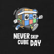 Never Skip Cube Day Youth T-Shirt