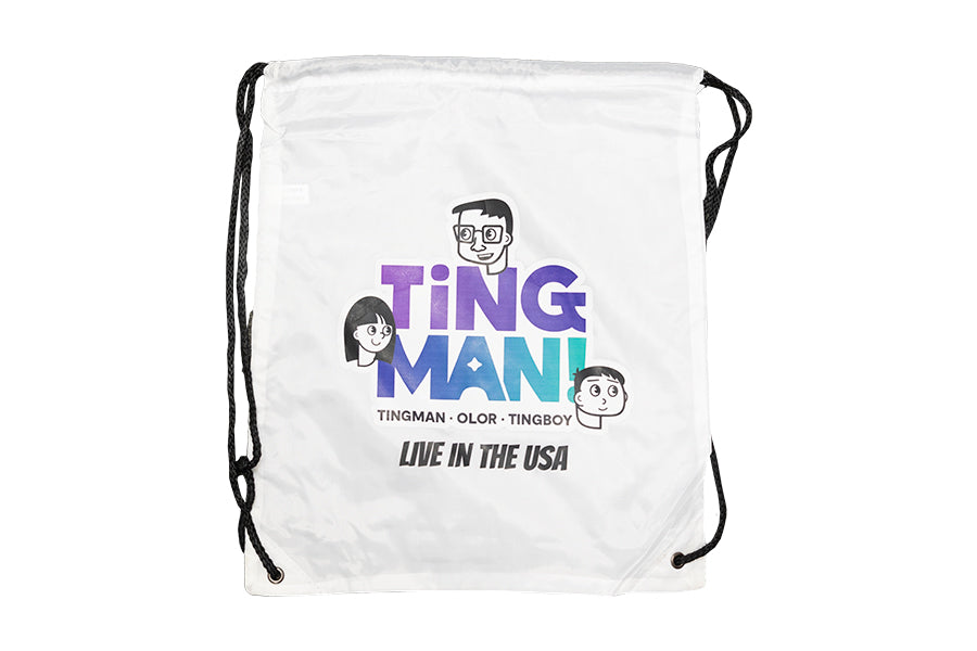 Tingman Live Drawstring Bag (USA Tour 2024)