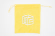 Cubicle Embroidered Bag - Spring Edition (Size 7) - Yellow