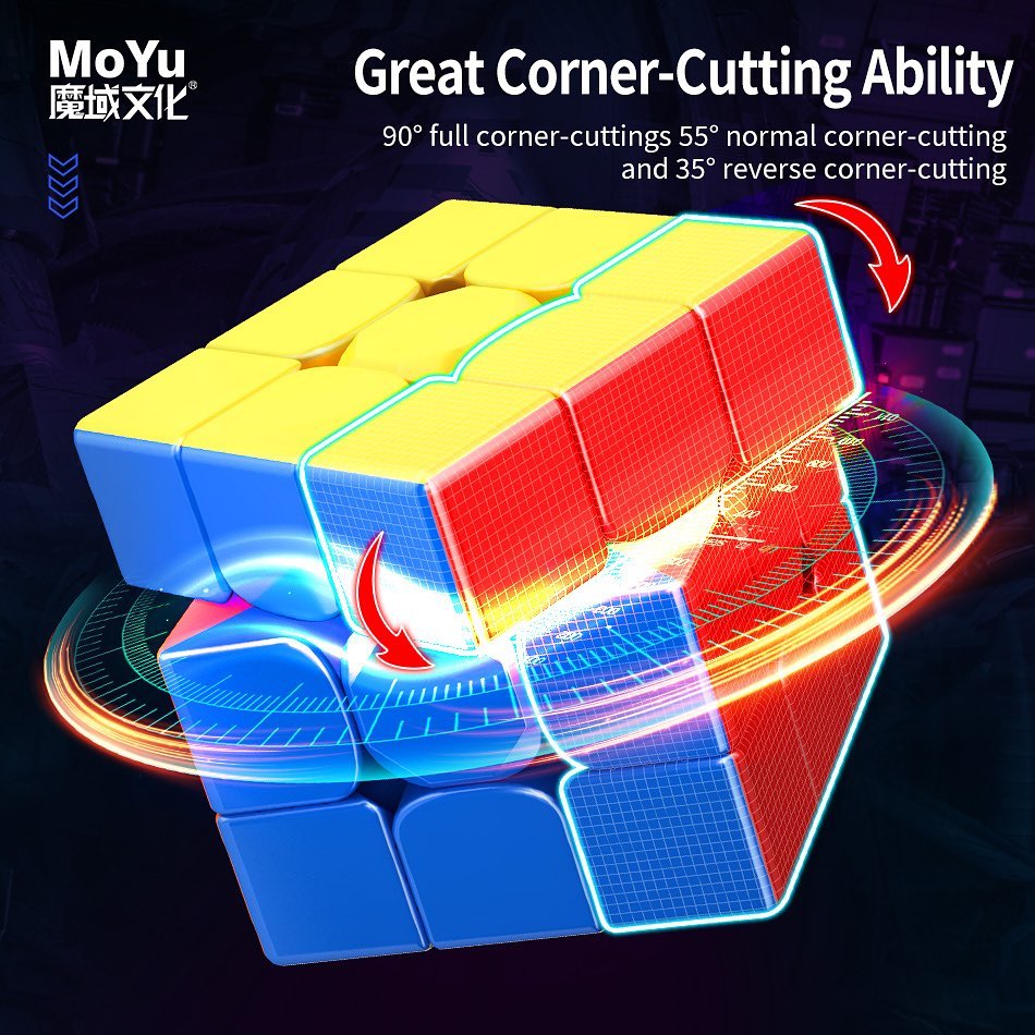 Buy 3x3 MoYu Super RS3M 3x3 Standard (Magnetic) Speed Cube Online