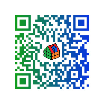 Cubing at Home Logo (QR) - 3x3