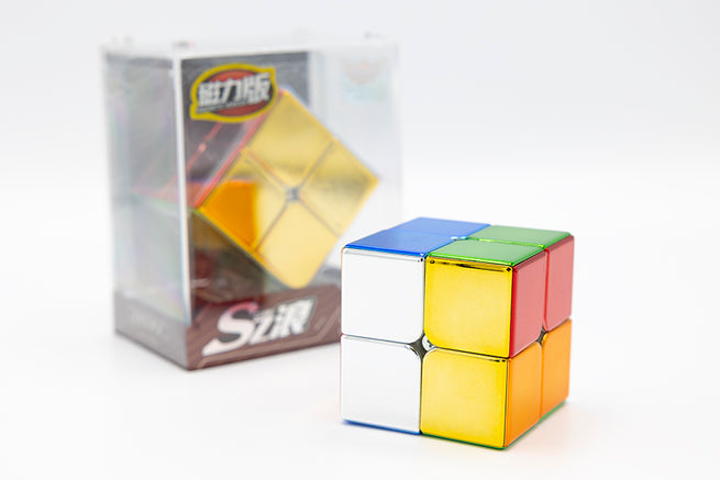Cyclone Boys Plating 3x3x3 Magnetic Speed Magic Cube Toy Puzzle Free  Shipping