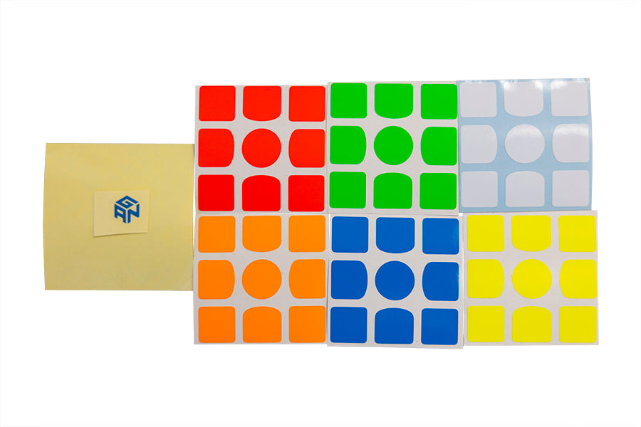 GAN 3x3 Sticker Set – TheCubicle