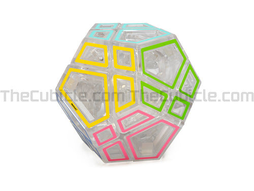 Meffert's Hollow Sticker Skewb Ultimate - Transparent