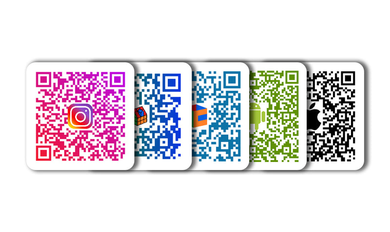 TheCubicle QR Code Logo Pack 1 - 3x3