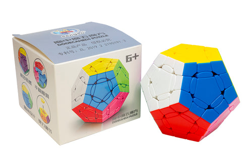 ShengShou Crazy Megaminx - Stickerless (Bright)