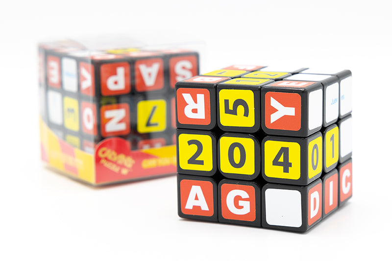 Spanish Calendar Cube 3x3 - Black