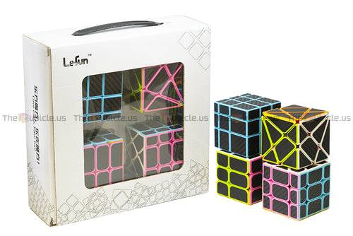 Lefun Carbon Fiber Cube Gift Box