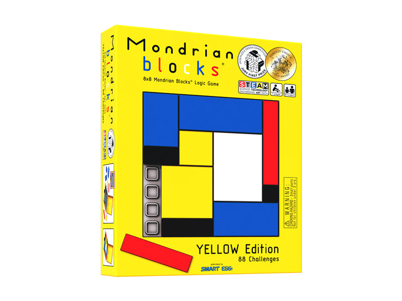 Mondrian Blocks - Yellow