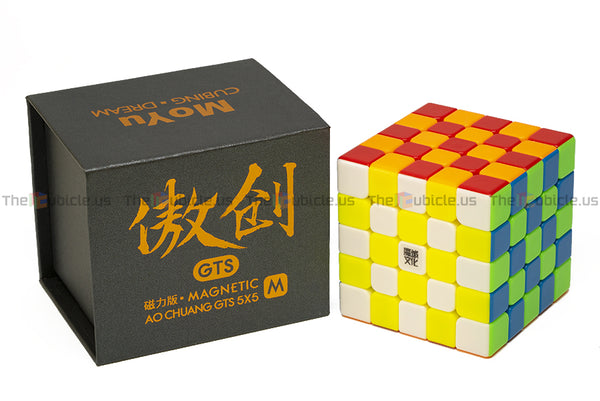 MoYu AoChuang 5x5 GTS M Magnetic Speed Cube – TheCubicle