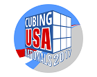 Cubicle CubingUSA Nationals 2017 Logo T-Shirt S