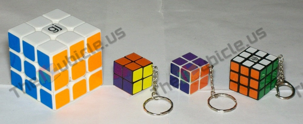 Mini 2x2 Keychain Cube