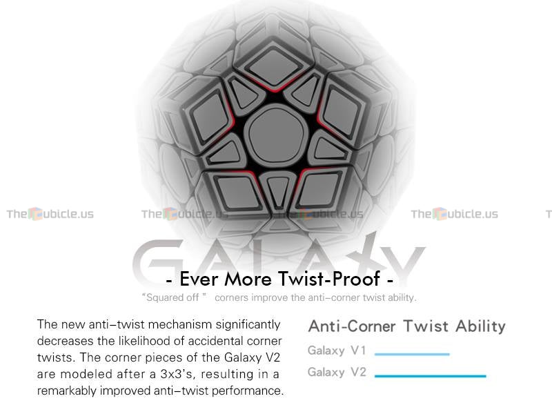 X-Man Galaxy Megaminx V2 (Concave)