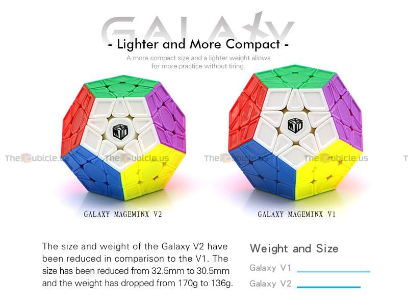 X-Man Galaxy Megaminx V2 (Concave)