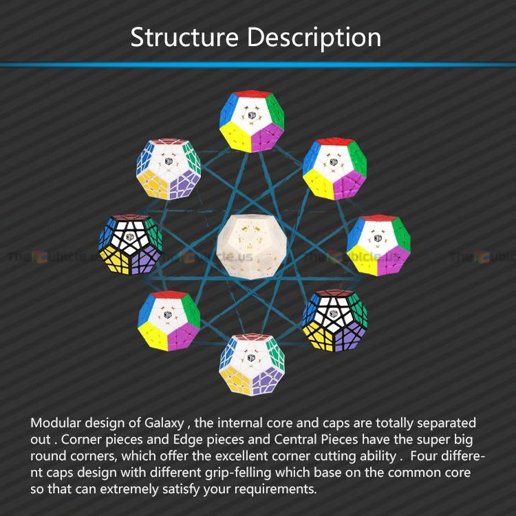 X-Man Galaxy Megaminx (Convex)