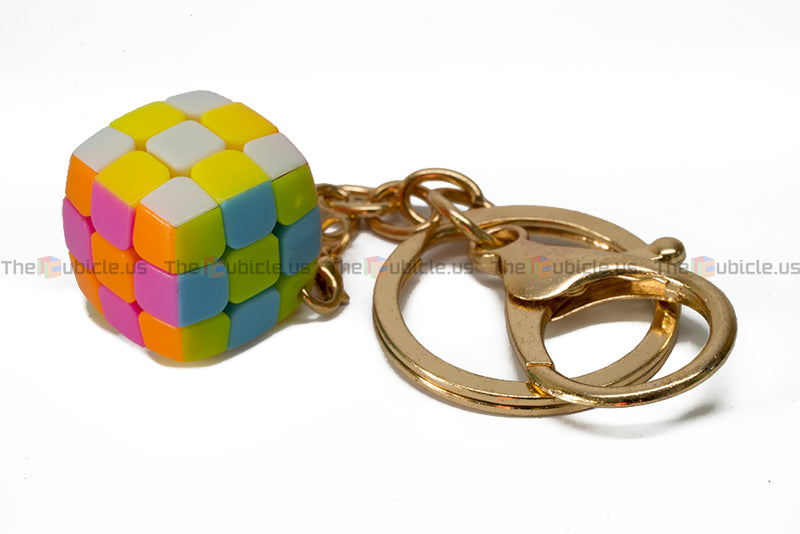 YJ Mini Pillowed 3x3 Keychain Cube (2.0cm)