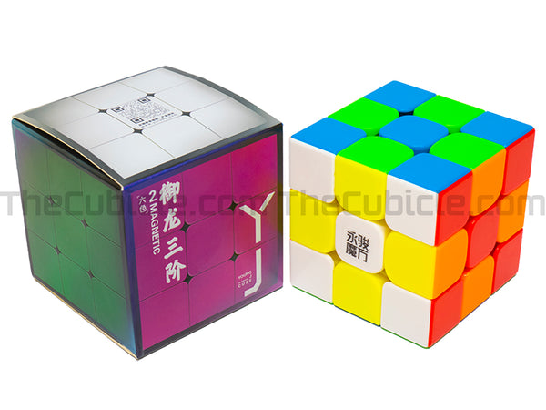 Cubo Mágico Magnético 3x3x3 Yulong V2 M Yj Stickerless em Promoção